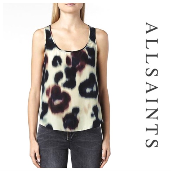 All Saints Tops - All Saints 100% Silk top